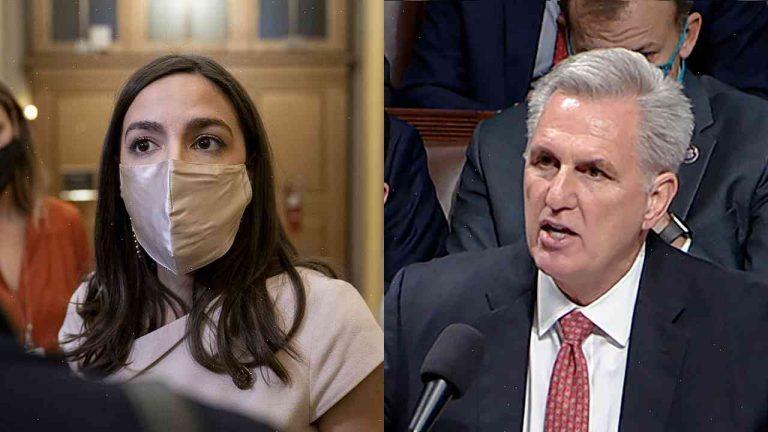 AOC sparks fight by tweeting that Nancy Pelosi is only talking about talking